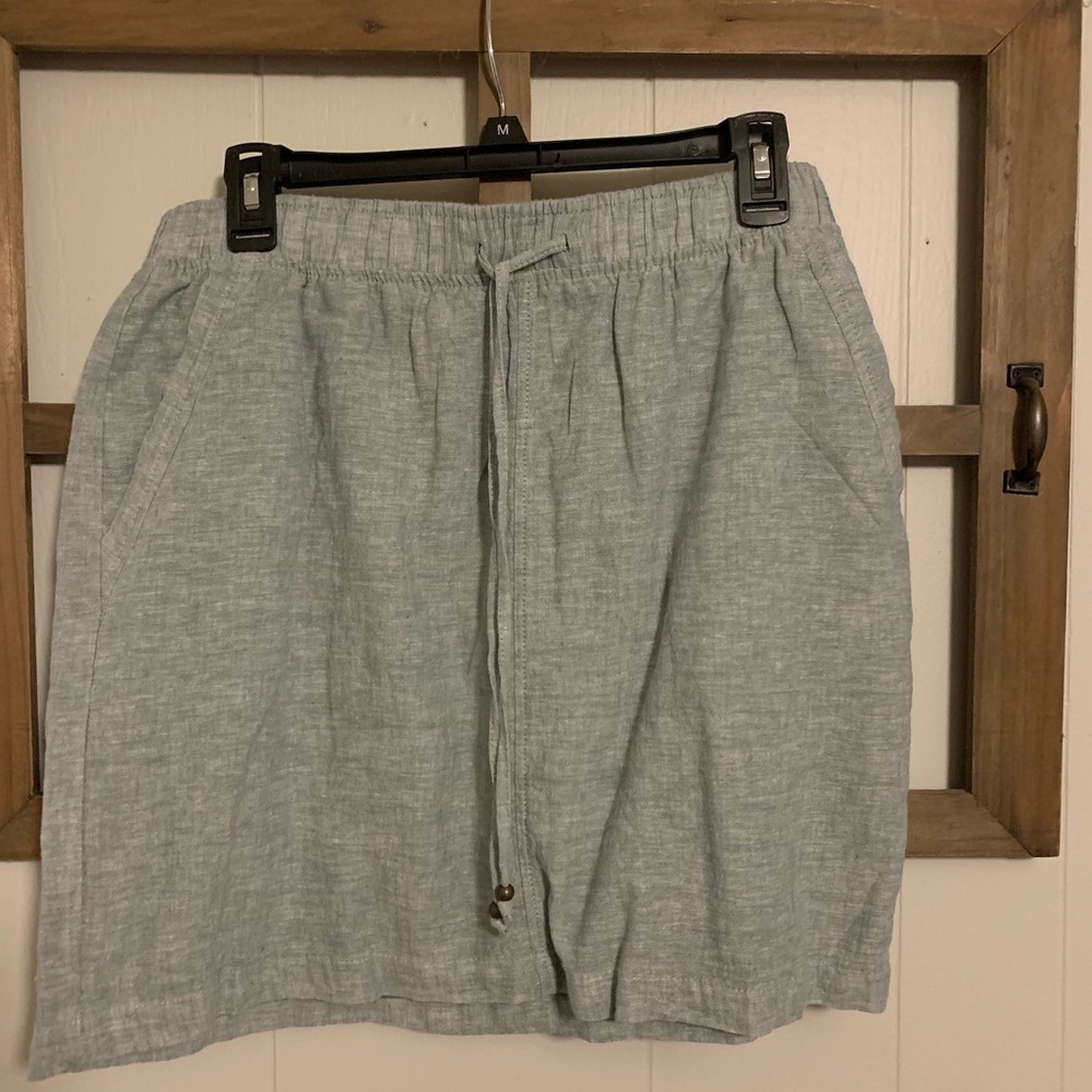 NWT mini skirt with drawstring